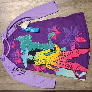 Disney Girls' Nightgown, Raya, Long-sleeved, new with tags, size 9/10 US